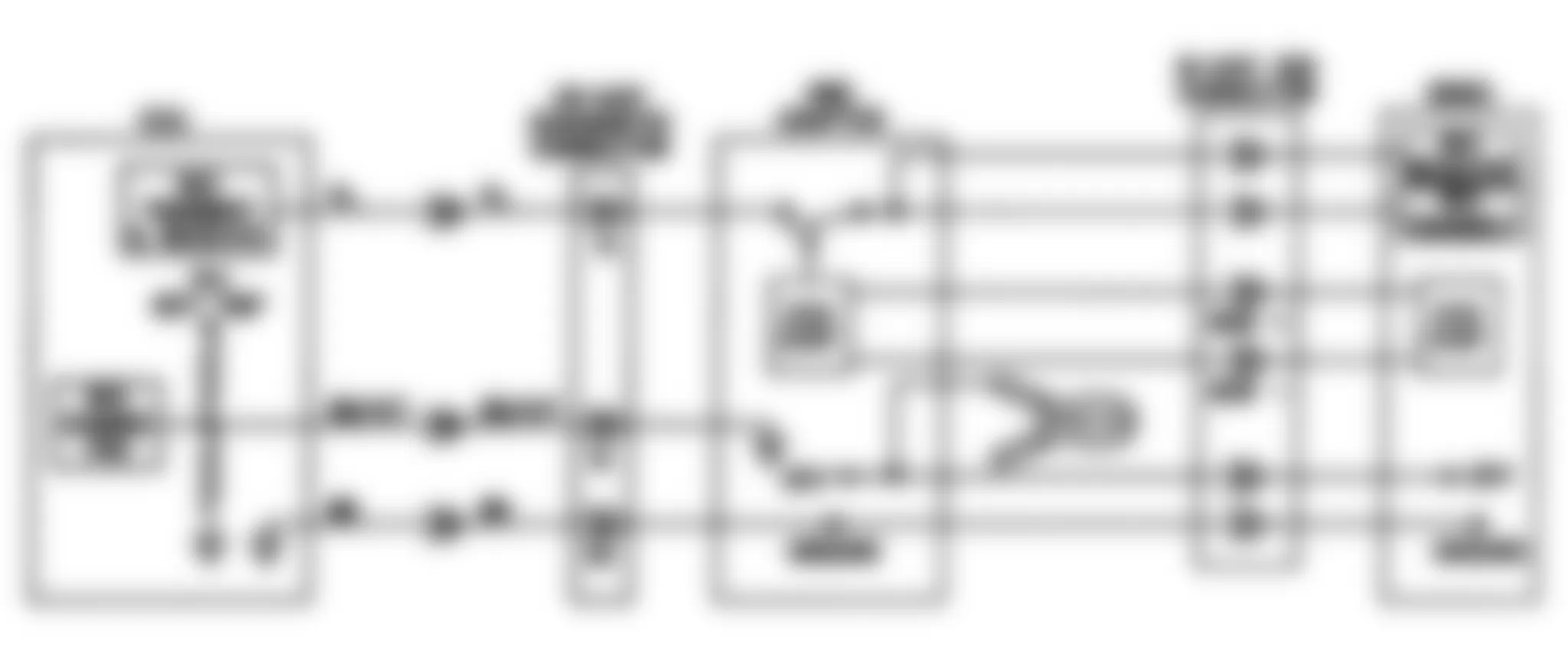 Dodge Ram 50 1991 - Component Locations -  Test NS-1 Test Schematic (6 of 6) Testing Ignition Circuit