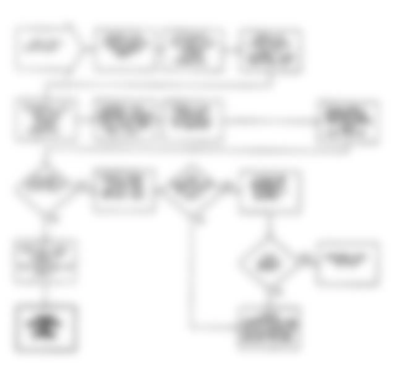 Dodge Ram 50 1991 - Component Locations -  Test NS-3 Test Flow Chart (2 of 2) Testing Fuel Pump Circuit