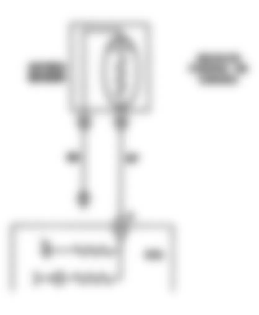 Dodge Ram 50 1991 - Component Locations -  Test DR-3 Code 11 Schematic Oxygen Sensor Circuit