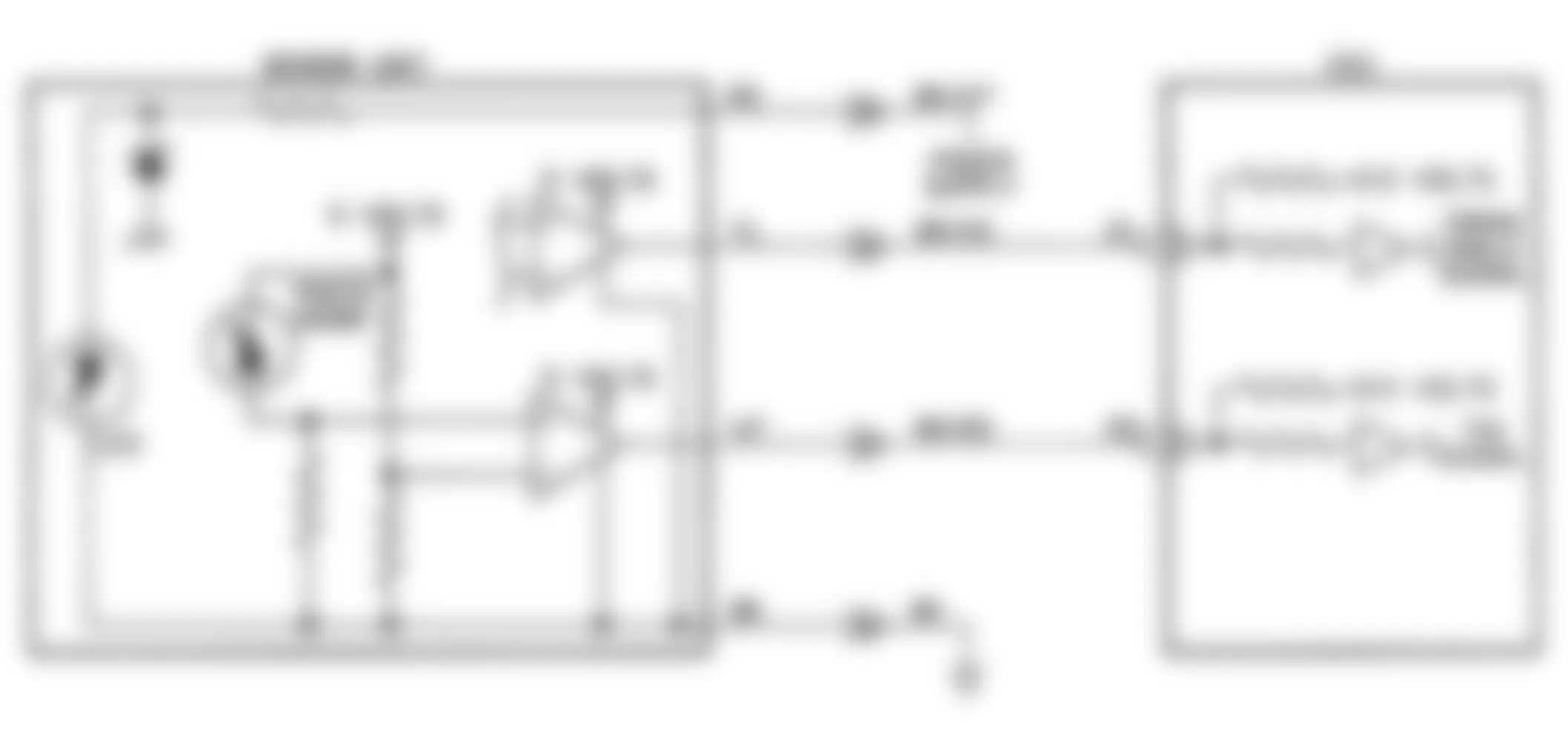 Dodge Ram 50 1991 - Component Locations -  Test DR-9 Code 22 Schematic Crank Angle Sensor Circuit