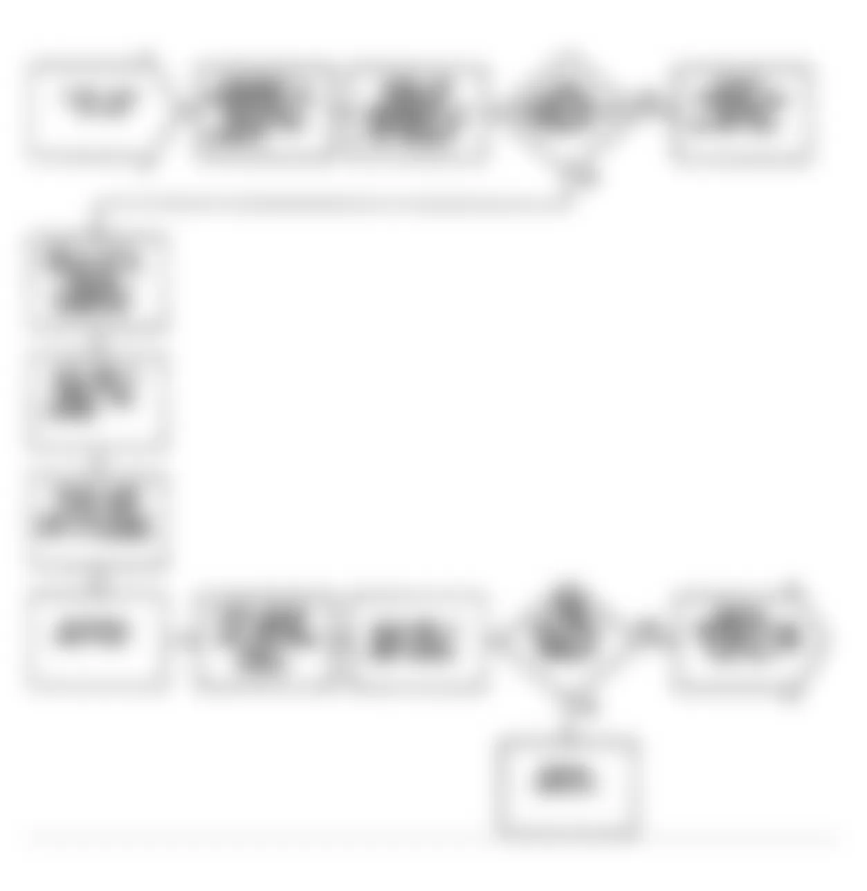 Dodge Ram 50 1991 - Component Locations -  Test DR-VER Flow Chart Verification Test