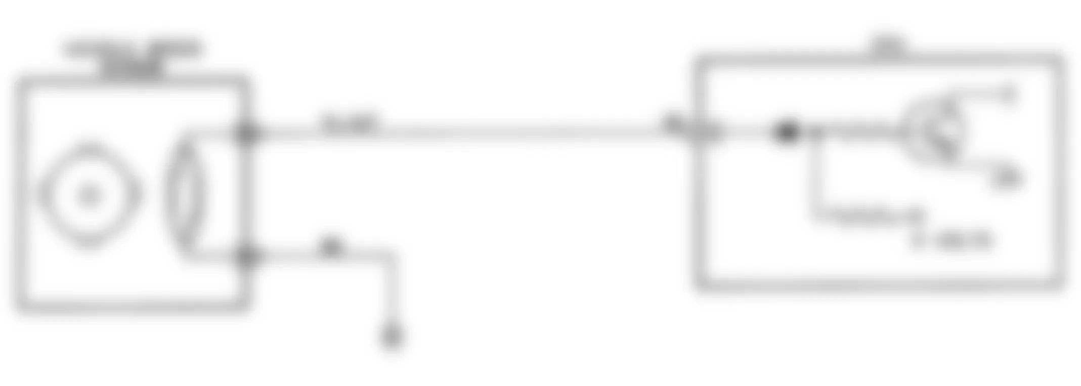 Dodge Ram 50 SE 1991 - Component Locations -  Test DR-11 Code 24 Schematic Vehicle Speed Sensor Circuit