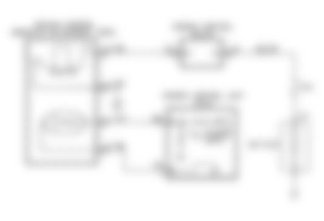 Dodge Stealth ES 1991 - Component Locations -  Test DR-2 Schematic - Code 11 O2 Sensor Ckt.