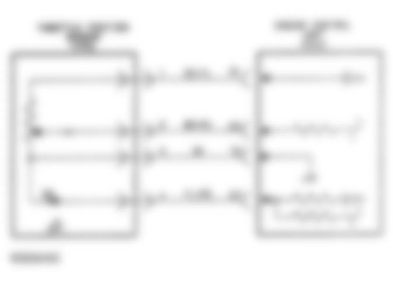 Dodge Stealth ES 1991 - Component Locations -  Test DR-5 Schematic - Code 14 Throttle Position Sensor Ckt.