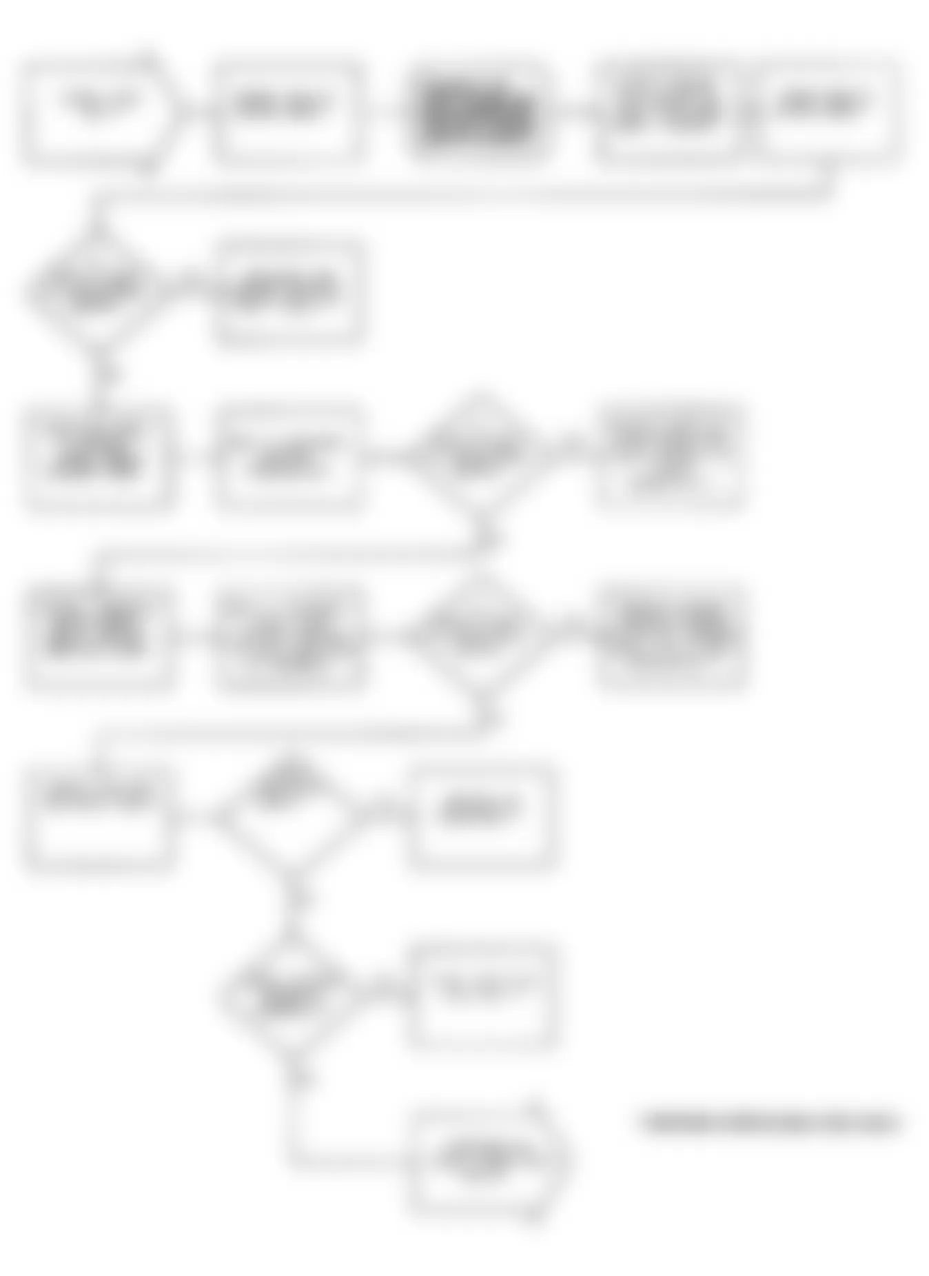 Dodge Stealth ES 1991 - Component Locations -  Test DR-7 Flow Chart - Code 22 Crank Angle Sensor Ckt.