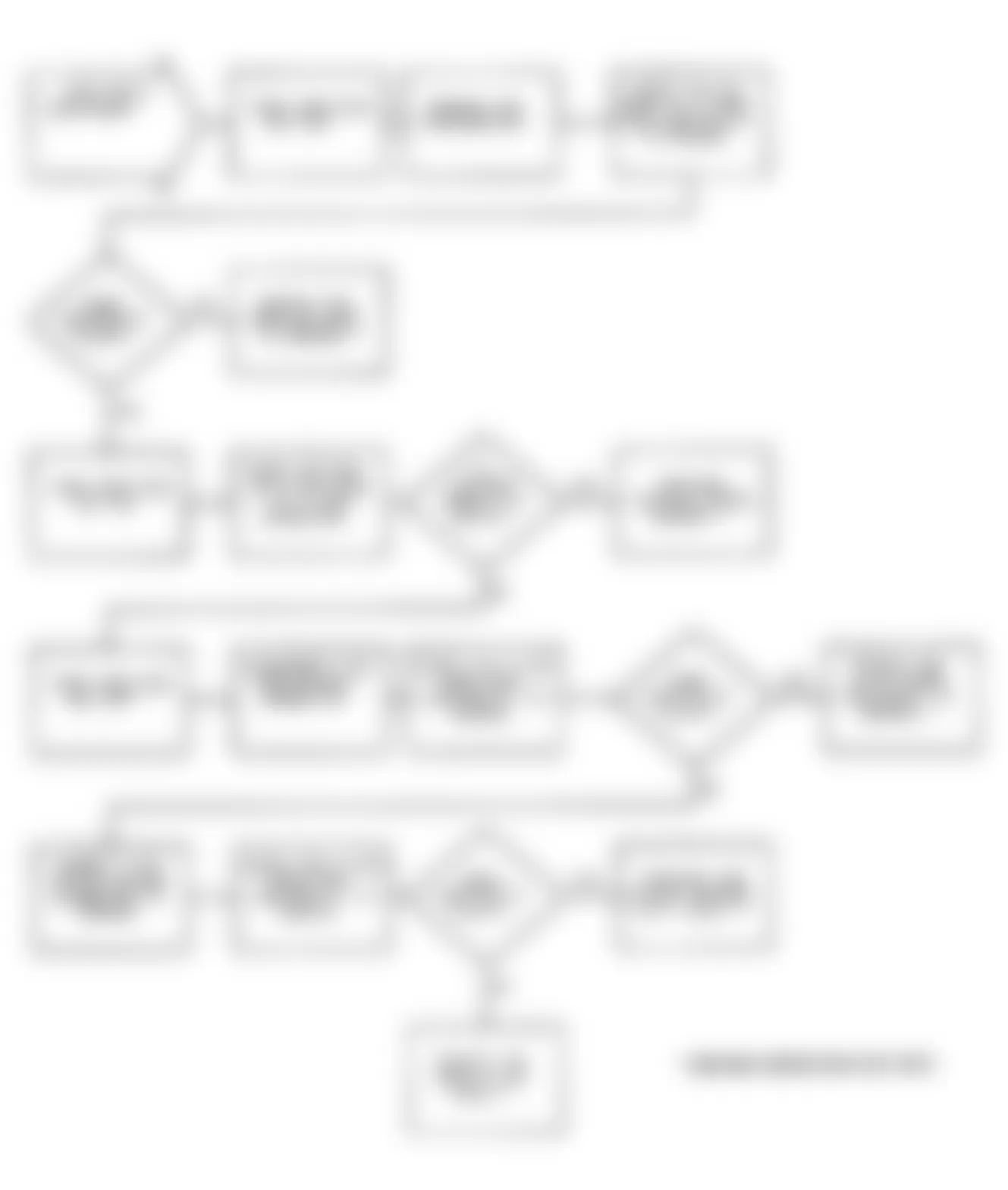 Dodge Stealth ES 1991 - Component Locations -  Test DR-9 Flow Chart - Code 24 (2 Of 2) Vehicle Speed Sensor Circuit