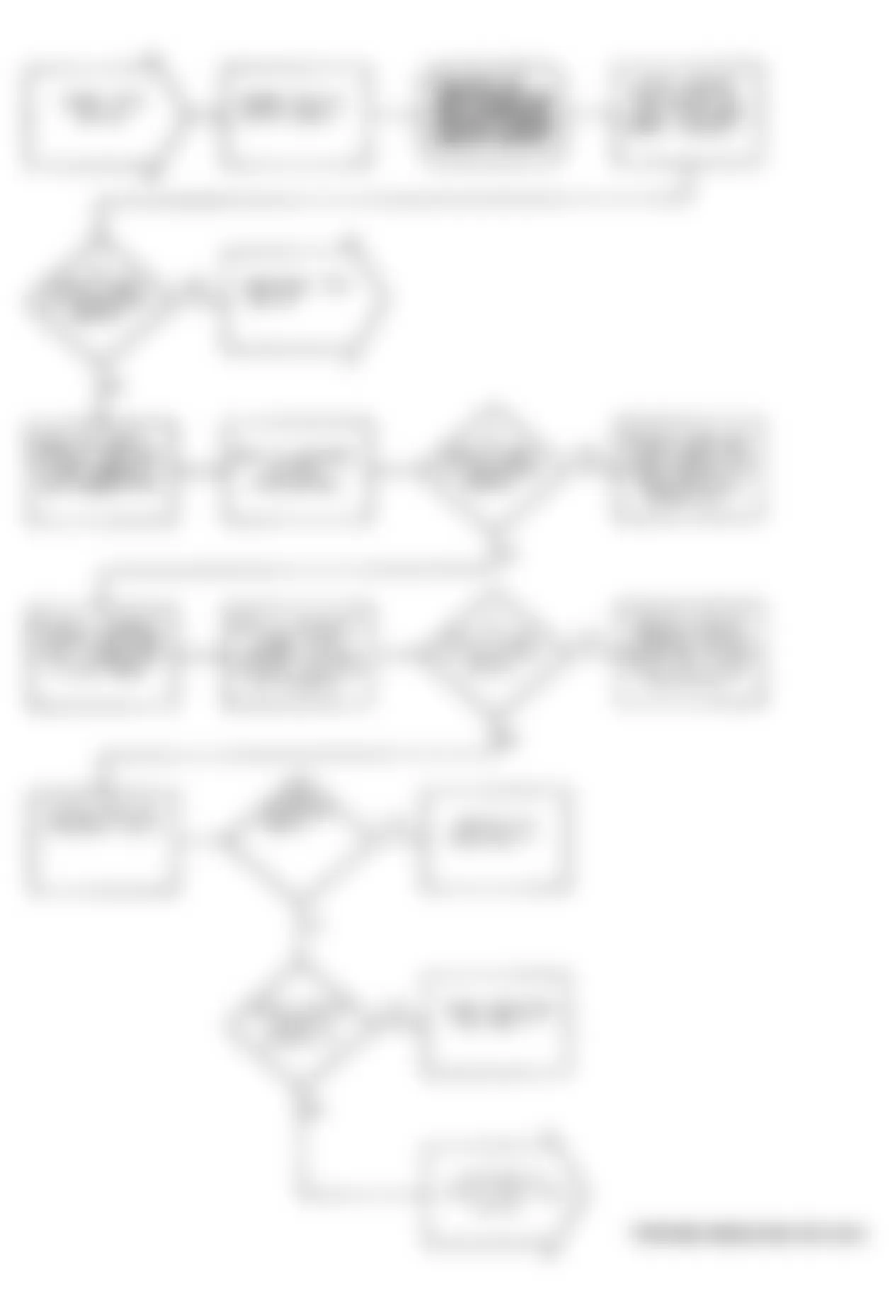 Dodge Stealth ES 1991 - Component Locations -  Test DR-18 Flow Chart - Code 46 (1 Of 3) Ignition Signal Circuit-Cylinder No. 3 & 6