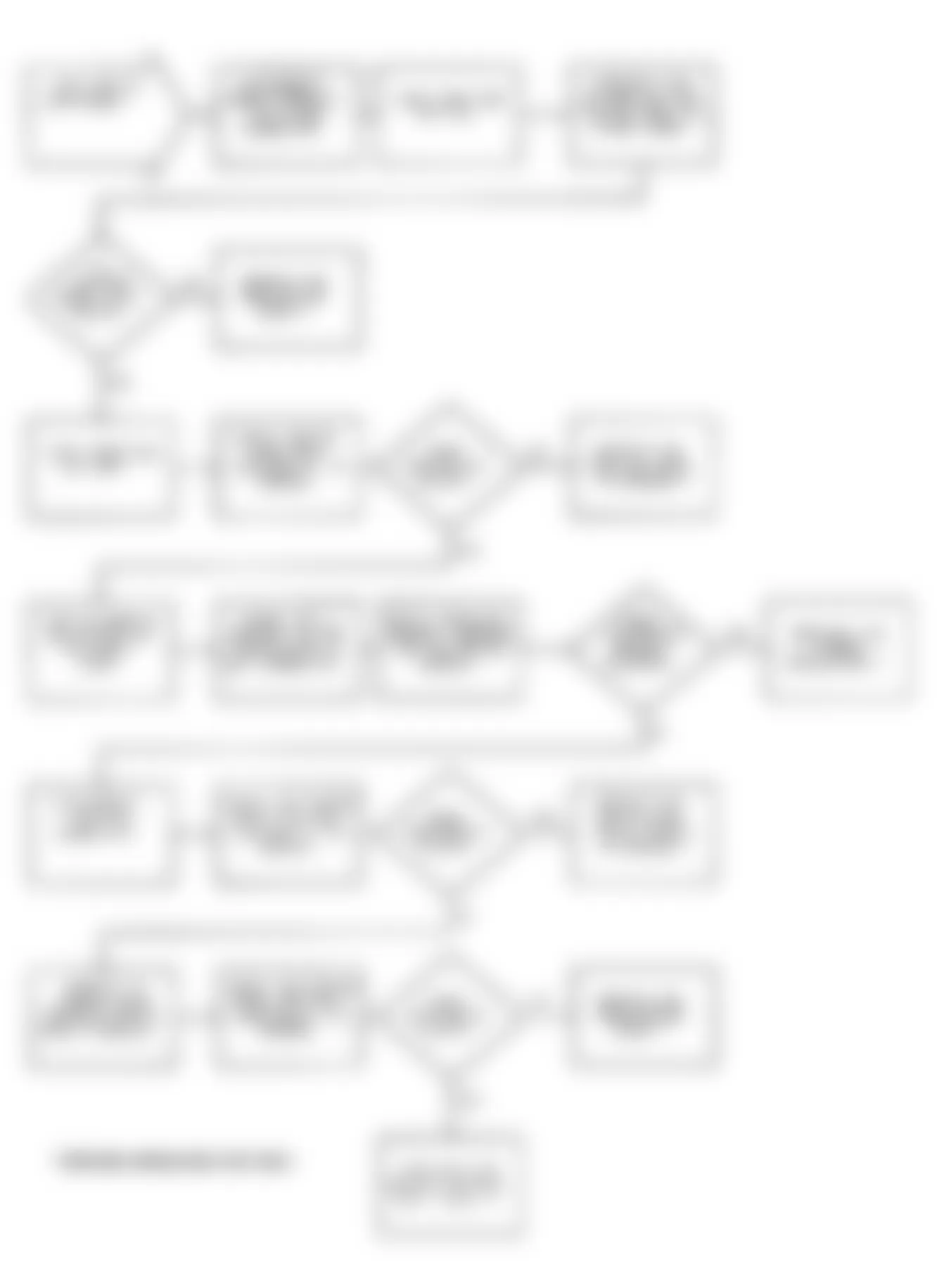 Dodge Stealth ES 1991 - Component Locations -  Test DR-18 Flow Chart - Code 46 (3 Of 3) Ignition Signal Circuit-Cylinder No. 3 & 6