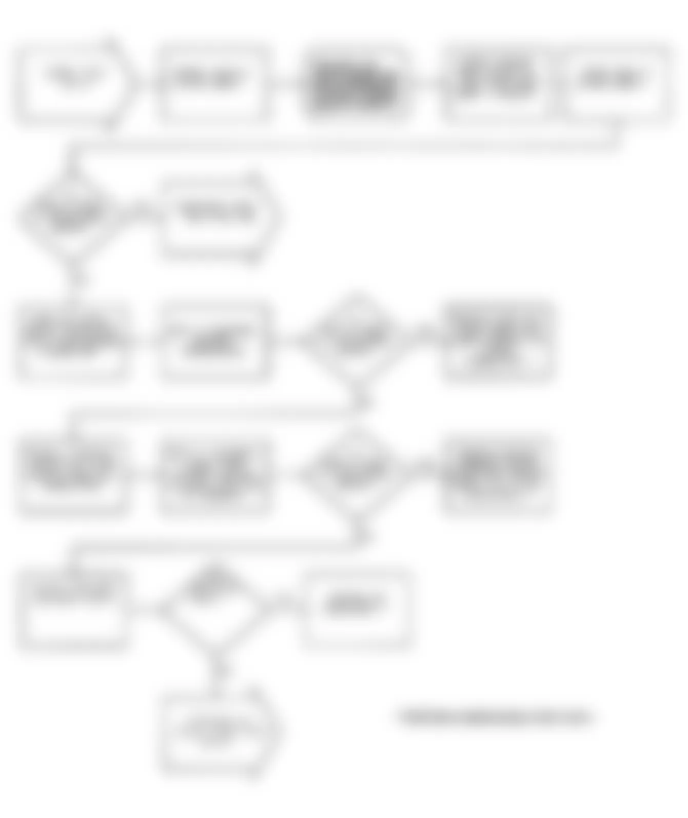 Dodge Stealth R/T Turbo 1991 - Component Locations -  Test DR-4 Flow Chart - Code 13 (1 Of 3) Air Temp. Sensor Ckt.