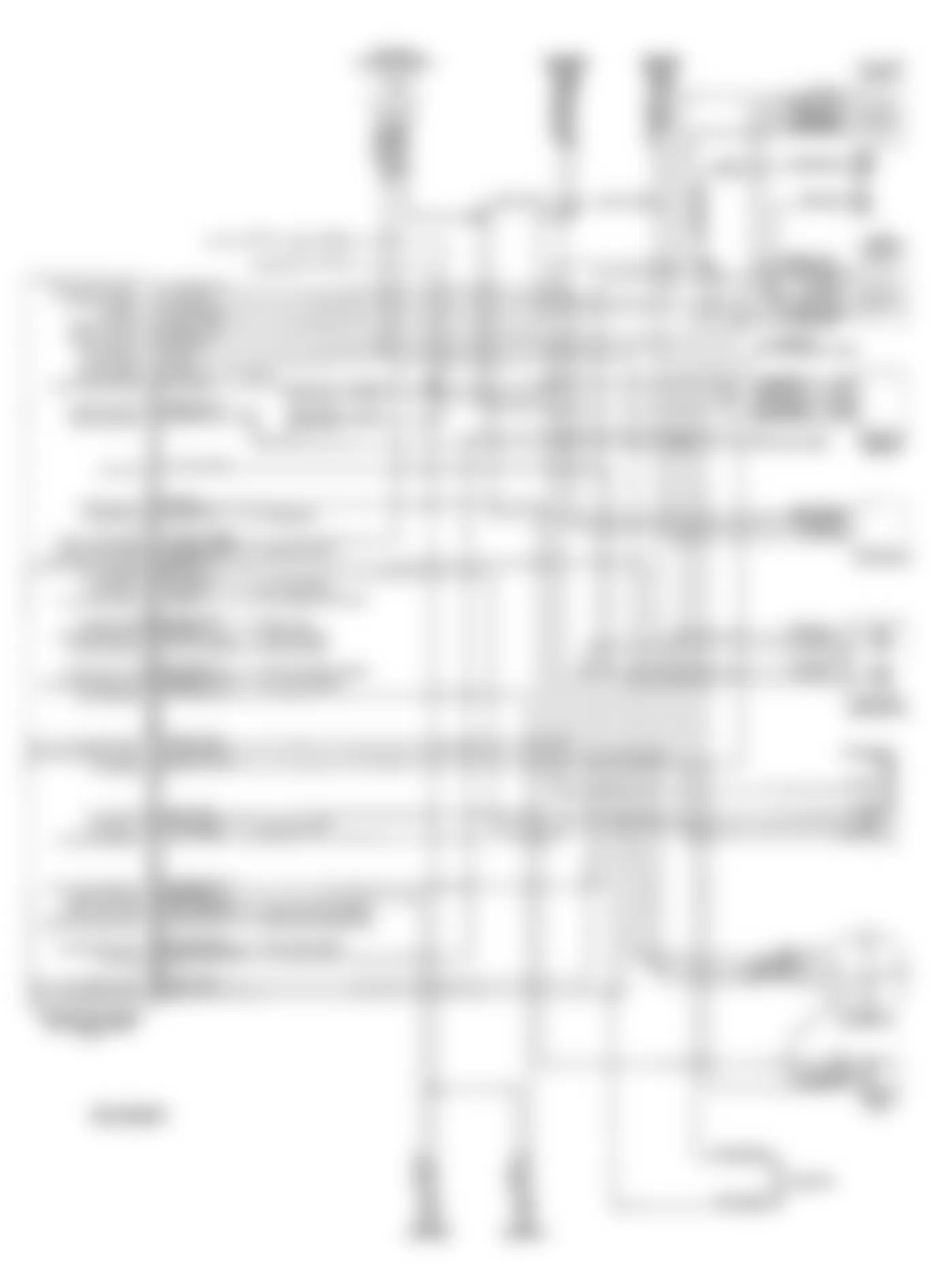 Dodge Caravan 1992 - Component Locations -  Wiring Diagram (2.5L - FWD Van)