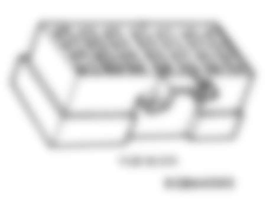Dodge Daytona ES 1992 - Component Locations -  Fuse Panel Identification (1990-93)