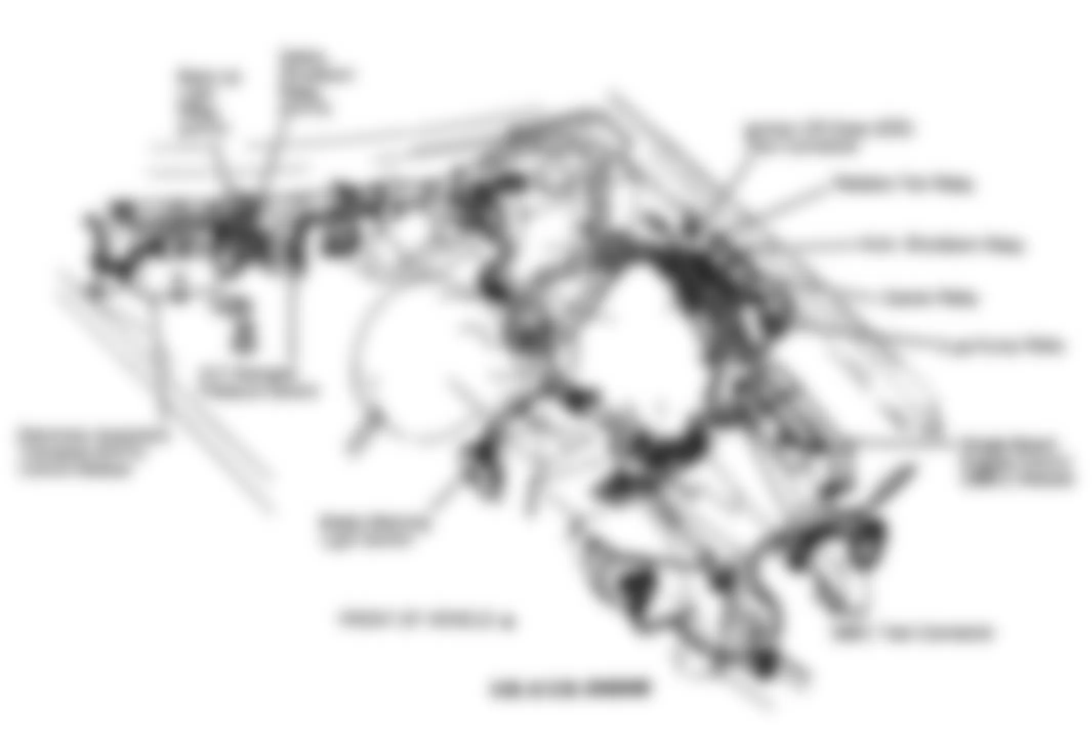 Dodge Grand Caravan SE 1992 - Component Locations -  Component Locations (4 Of 10)