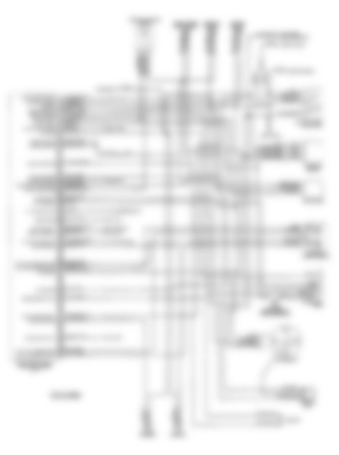 Dodge Grand Caravan SE 1992 - Component Locations -  Wiring Diagram (2.5L - Dakota)