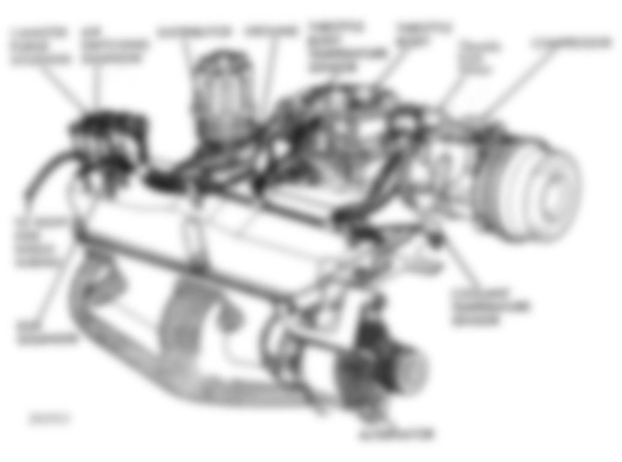 Dodge Pickup D150 1992 - Component Locations -  Component Locations (5 Of 9)