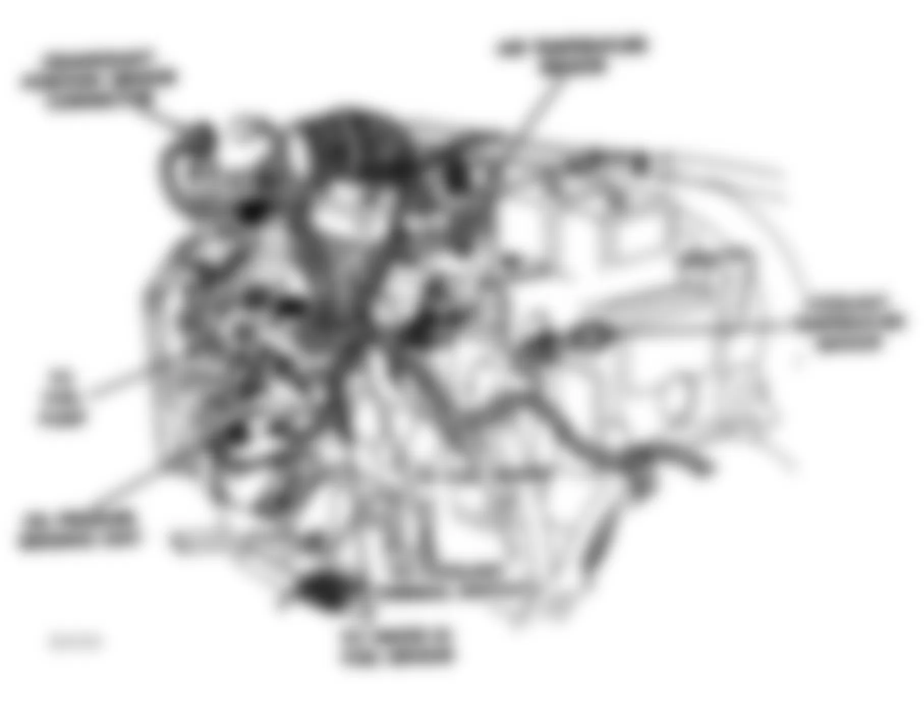 Dodge Pickup D150 1992 - Component Locations -  Component Locations (6 Of 9)
