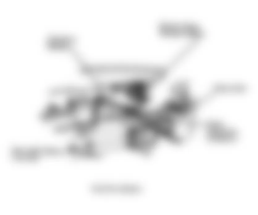 Dodge Ram Wagon B250 1992 - Component Locations -  Component Locations (6 Of 11)