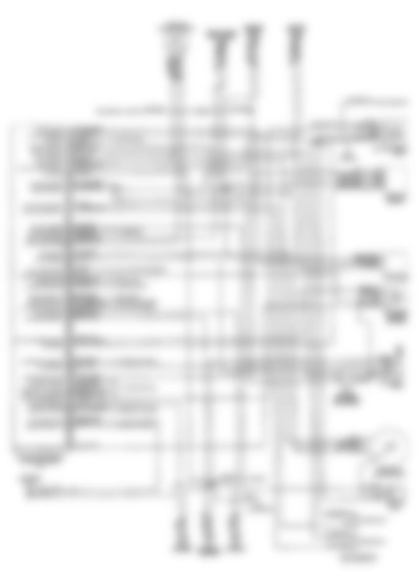 Dodge Ramcharger AW150 1992 - Component Locations -  Wiring Diagram (5.9L Gasoline - RWD Van)