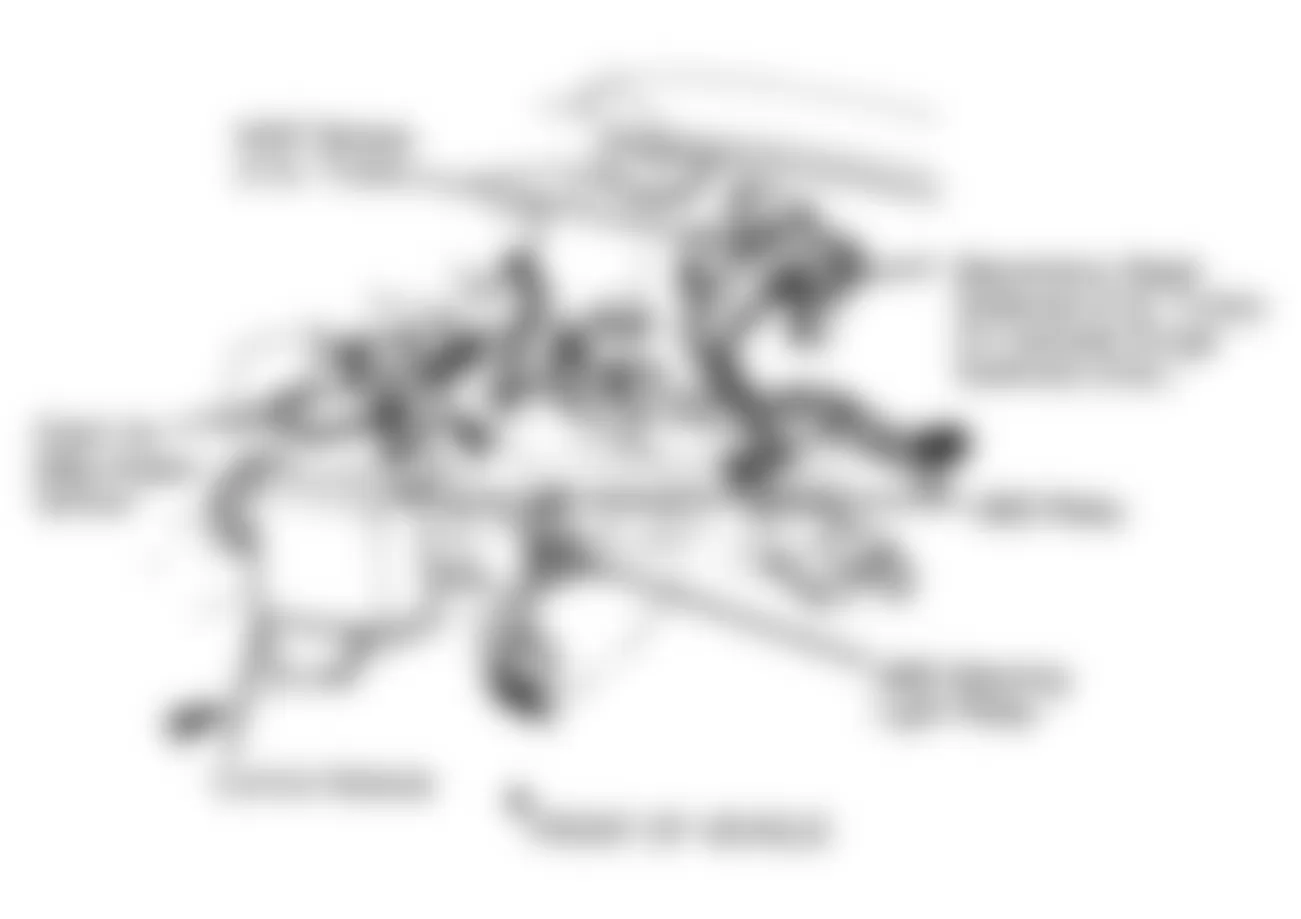 Dodge Shadow ES 1992 - Component Locations -  Component Locations (2 Of 9)