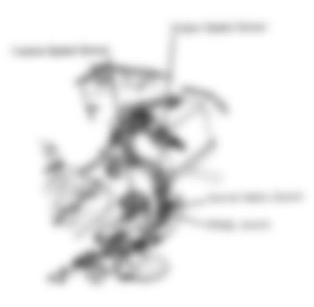 Dodge Shadow ES 1992 - Component Locations -  Component Locations (7 Of 9)