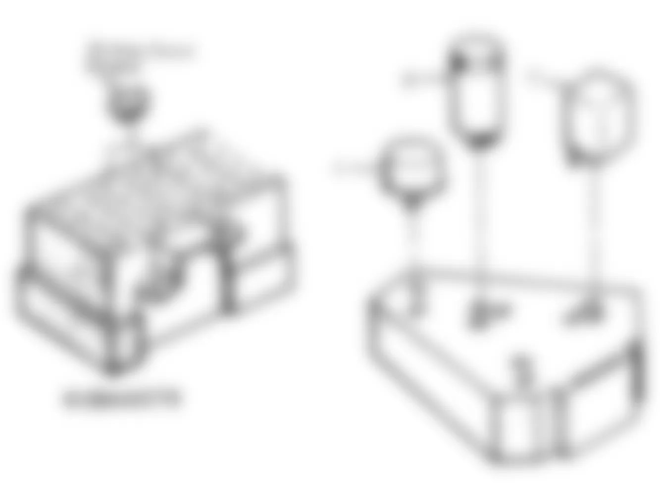 Dodge Spirit 1992 - Component Locations -  Fuse & Relay Panel Identification