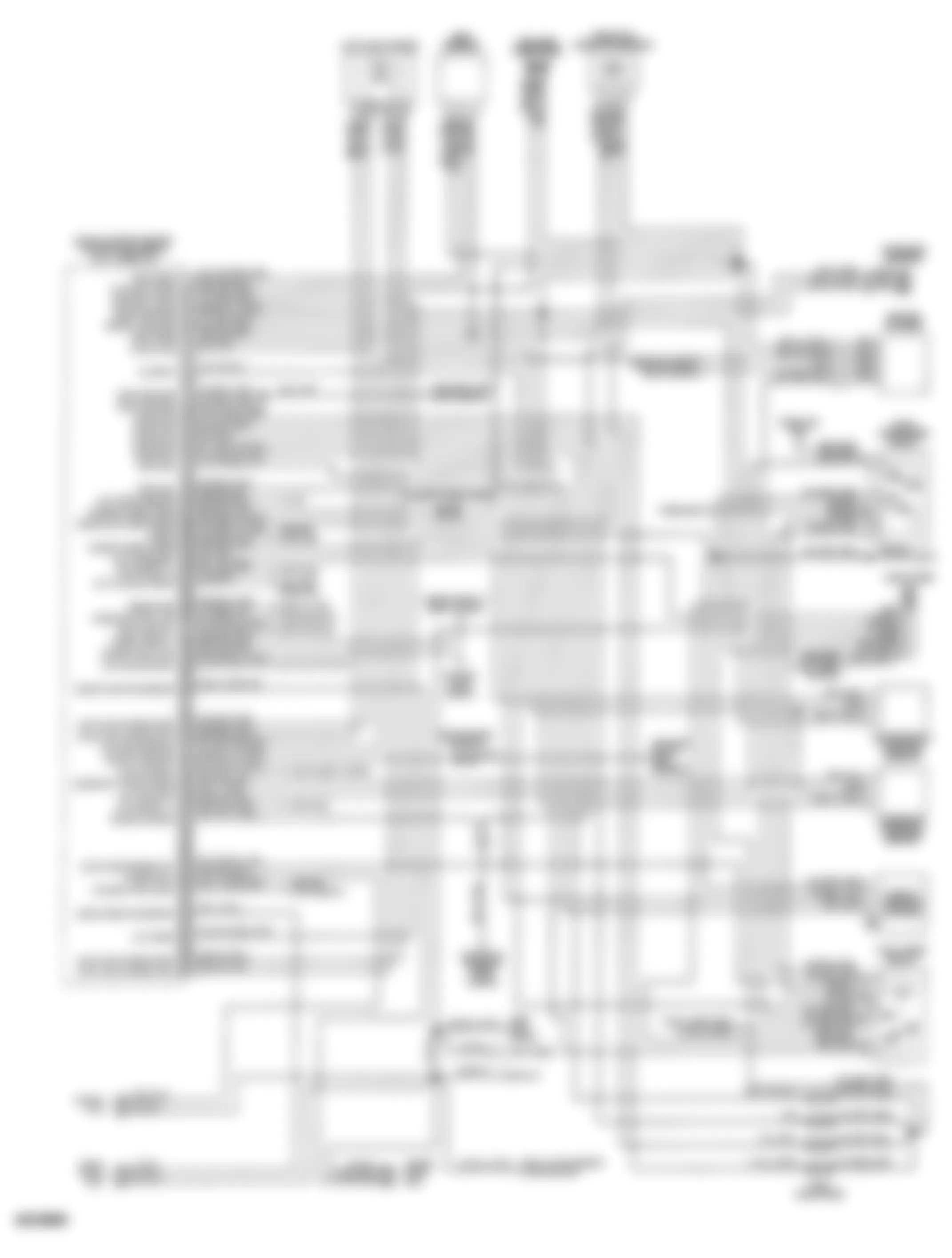 Dodge Spirit 1992 - Component Locations -  Wiring Diagram (Daytona - 2.2L Turbo III)