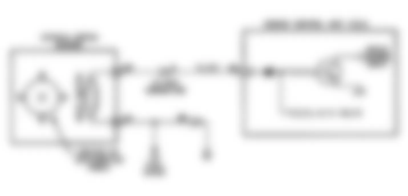 Dodge Stealth R/T Turbo 1992 - Component Locations -  Test DR-9 Schematic - Code 24 (1 Of 2) Vehicle Speed Sensor Circuit
