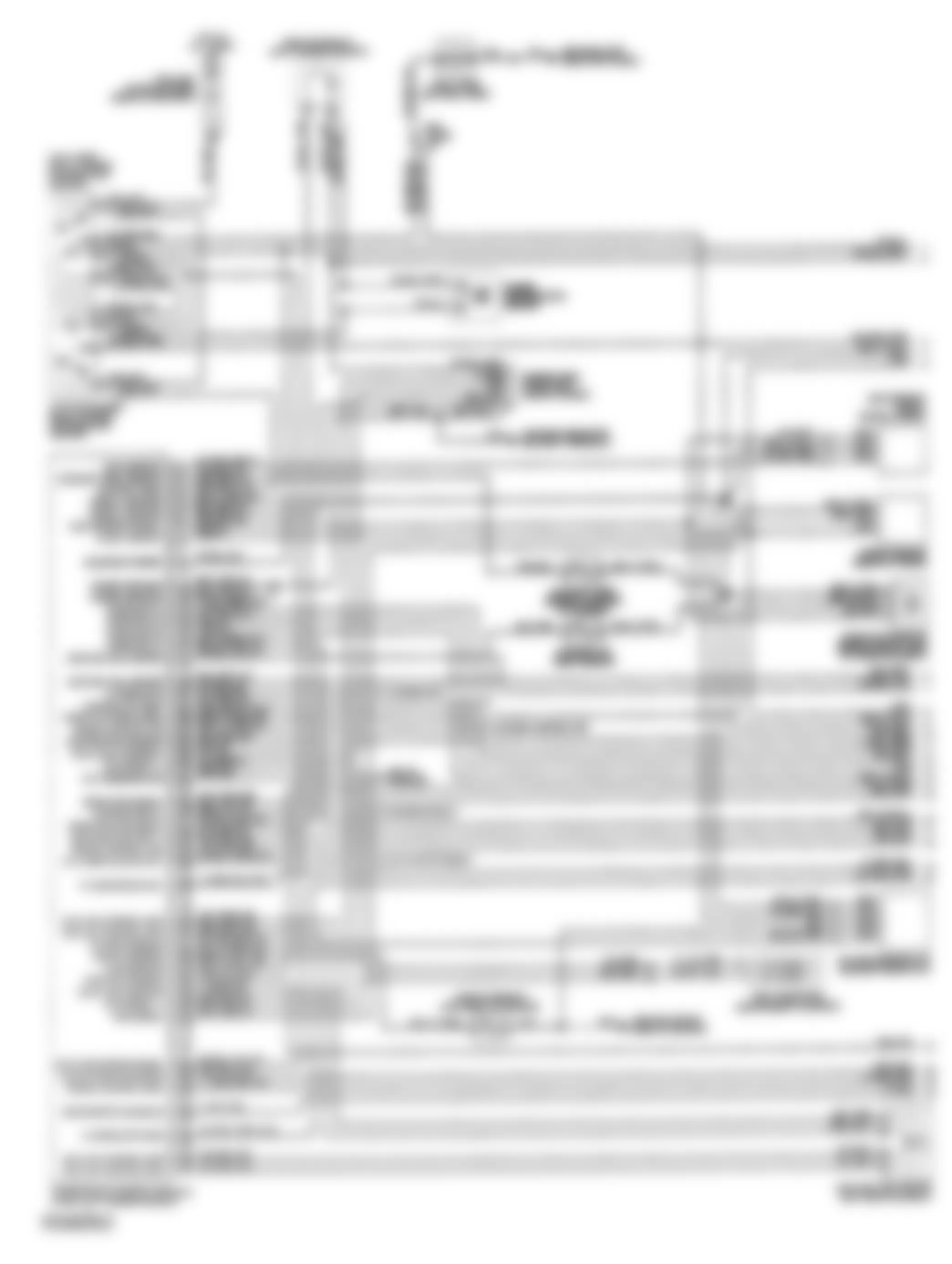 Dodge Daytona 1993 - Component Locations -  PCM Wiring Diagram - 1 Of 2 (2.2L Turbo III - Daytona)