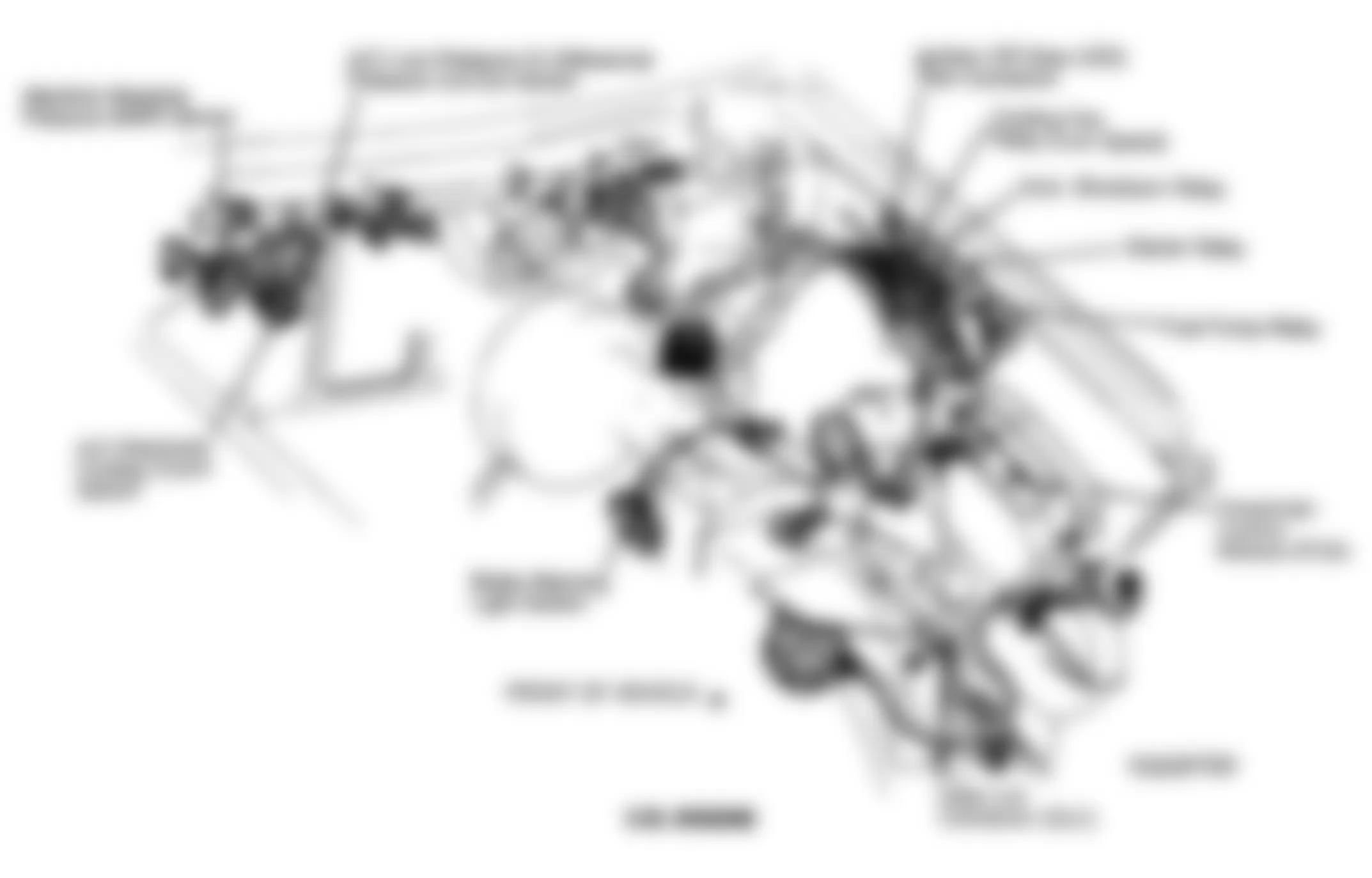 Dodge Grand Caravan ES 1993 - Component Locations -  Component Locations (3 Of 7)