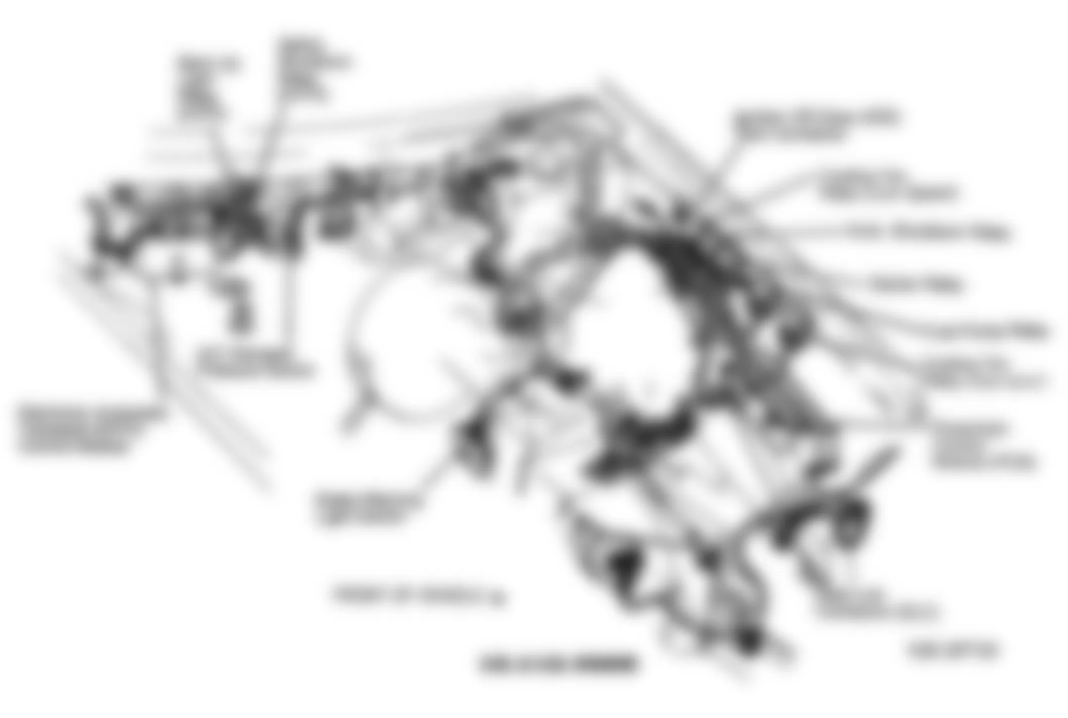 Dodge Grand Caravan ES 1993 - Component Locations -  Component Locations (4 Of 7)