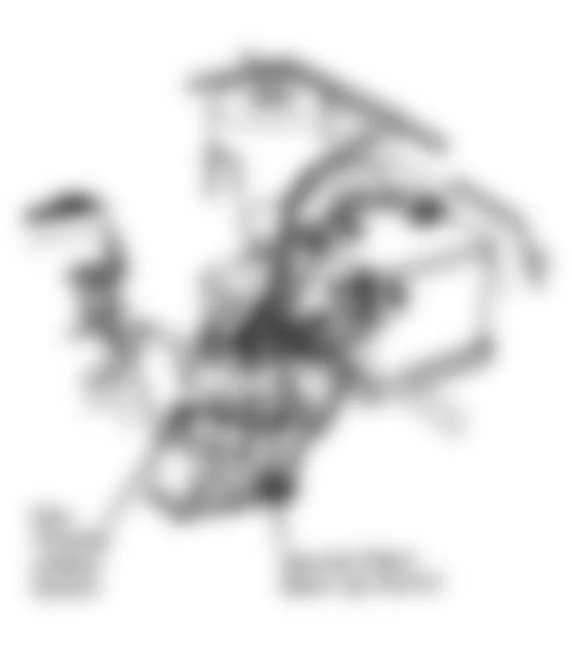 Dodge Grand Caravan SE 1993 - Component Locations -  Component Locations (6 Of 7)