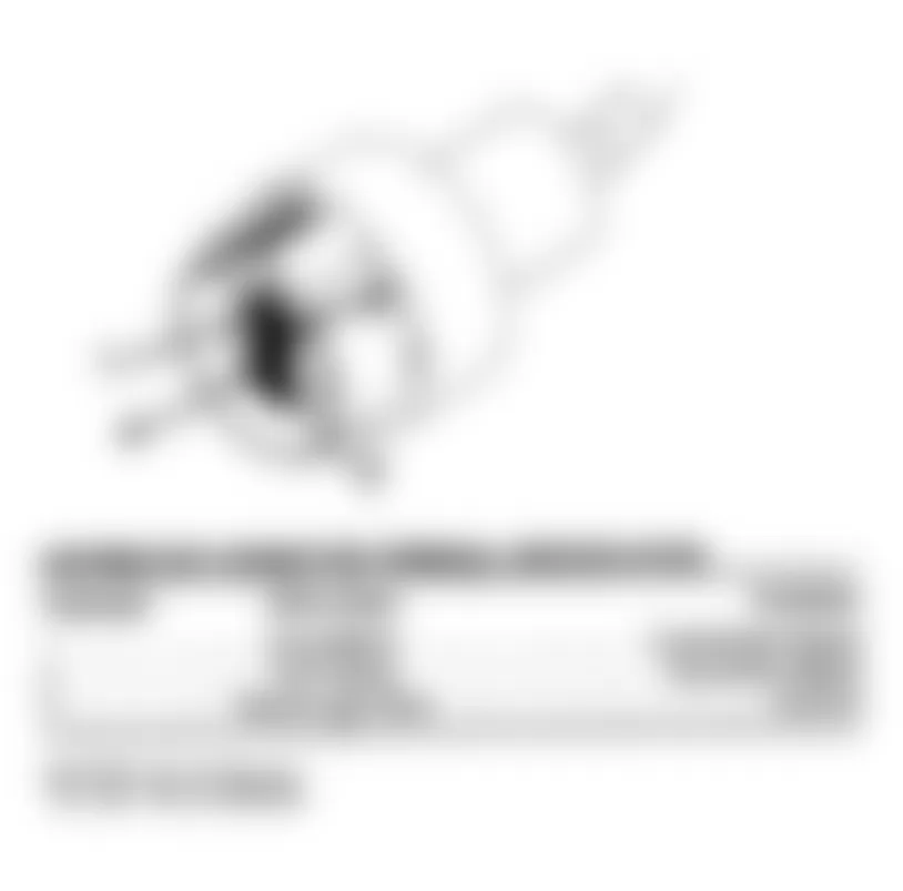 Dodge Intrepid ES 1993 - Component Locations -  Distributor Connector Terminal ID