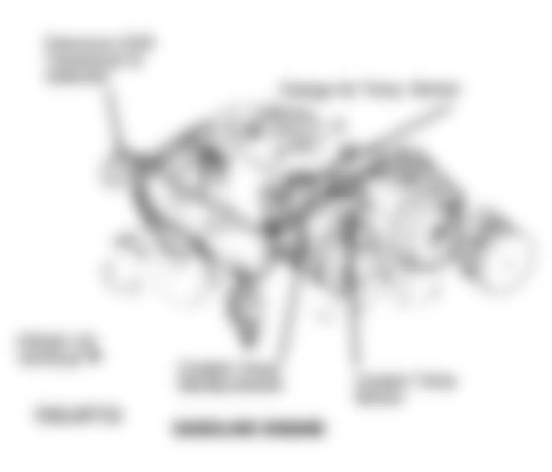 Dodge Pickup D150 1993 - Component Locations -  Component Locations (4 Of 7)