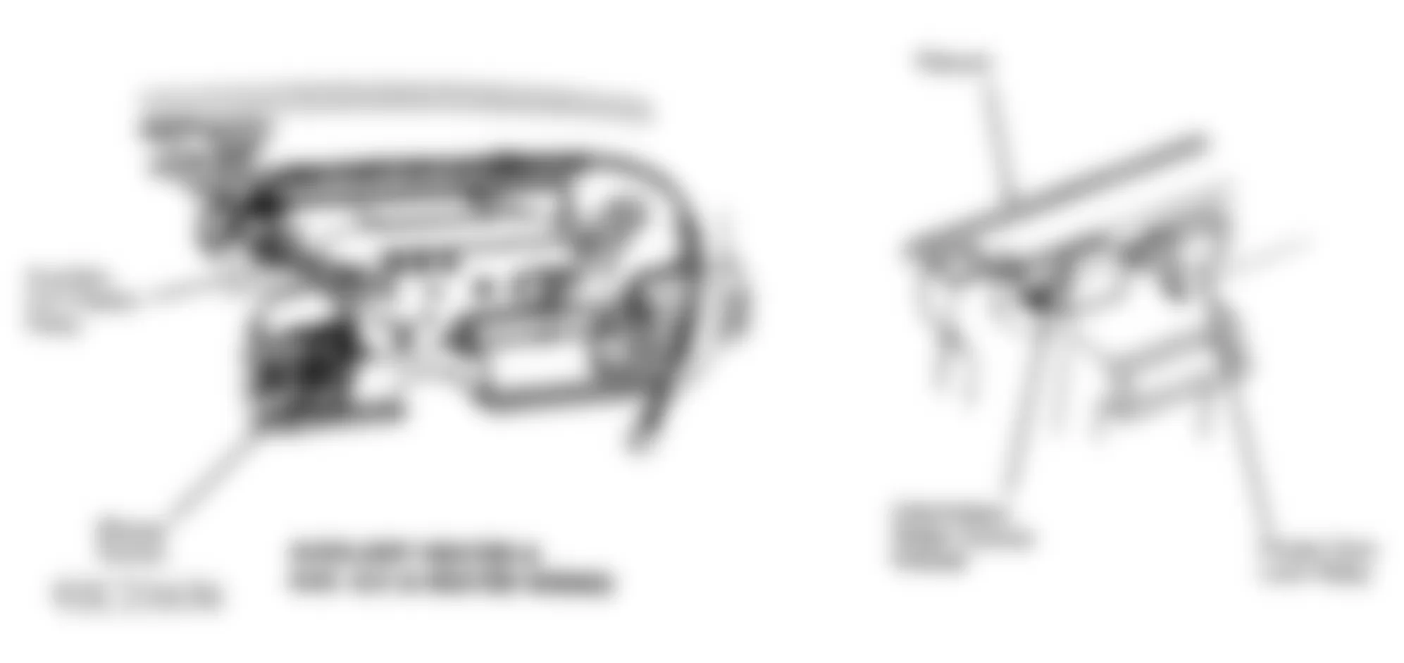 Dodge Ram Wagon B350 1993 - Component Locations -  Component Locations (2 Of 9)