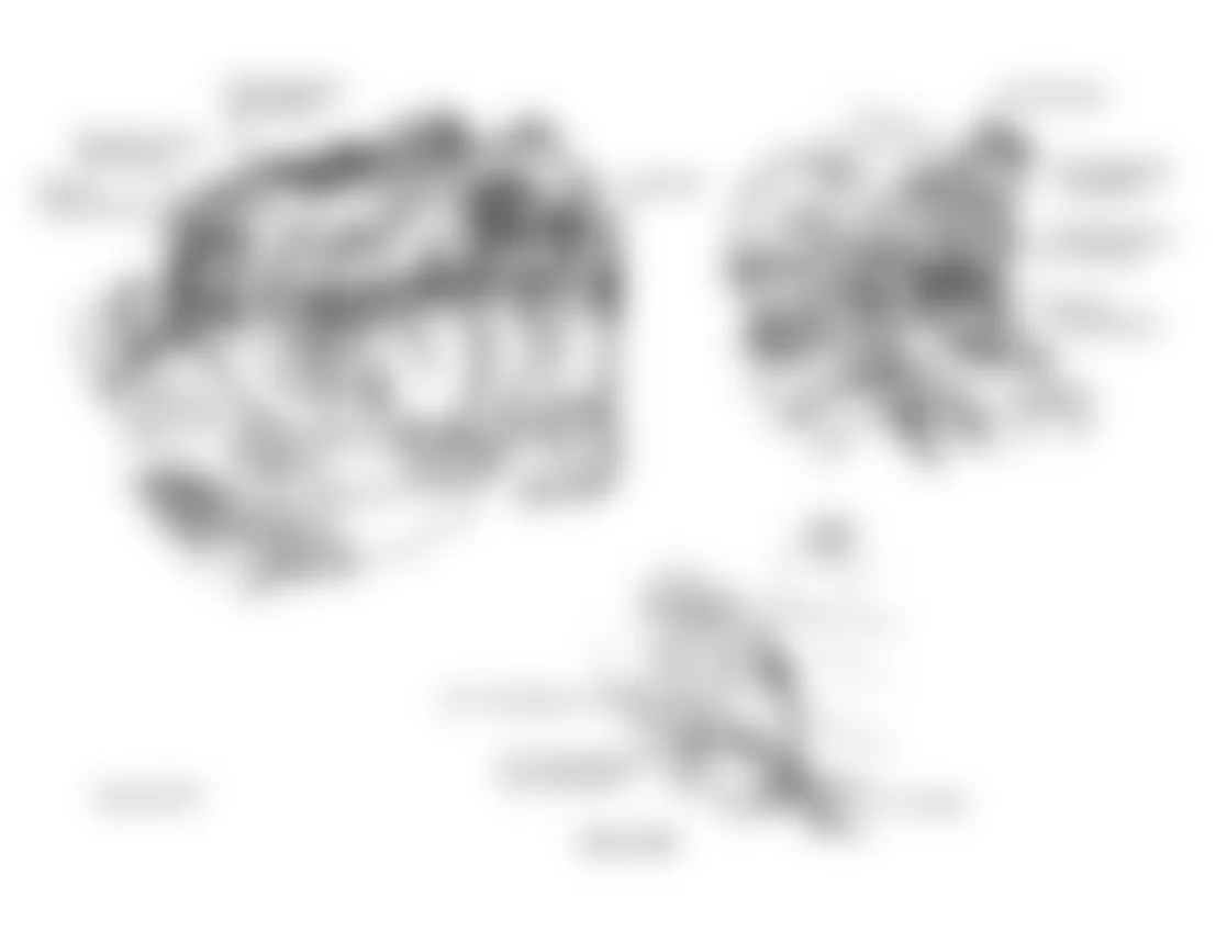Dodge Grand Caravan ES 1994 - Component Locations -  Component Locations (5 Of 8)
