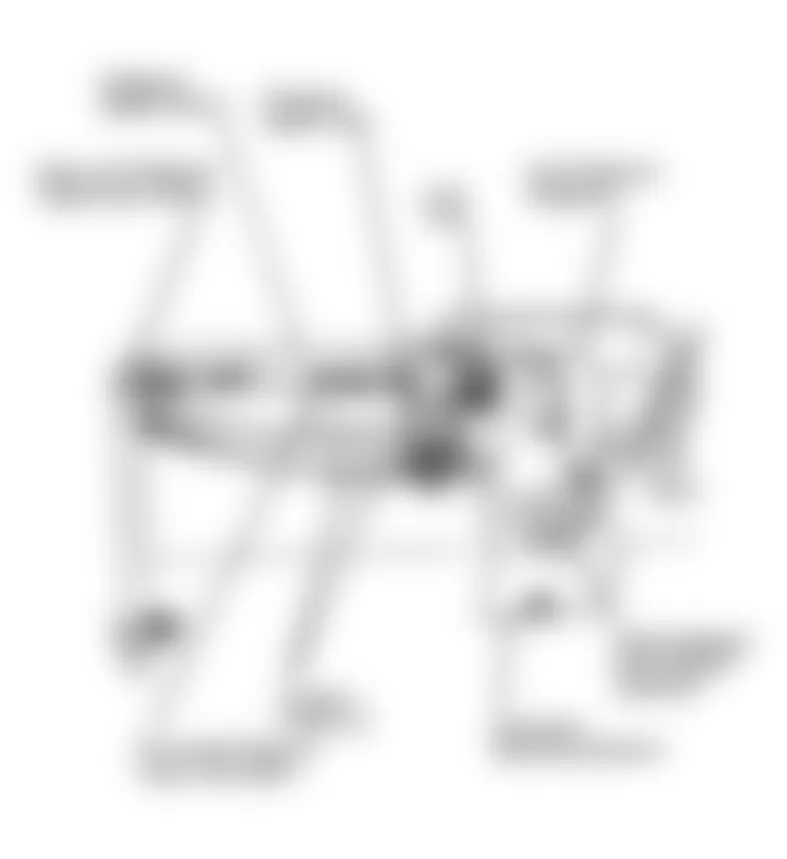 Dodge Ram Van B250 1994 - Component Locations -  Component Locations (9 Of 10)