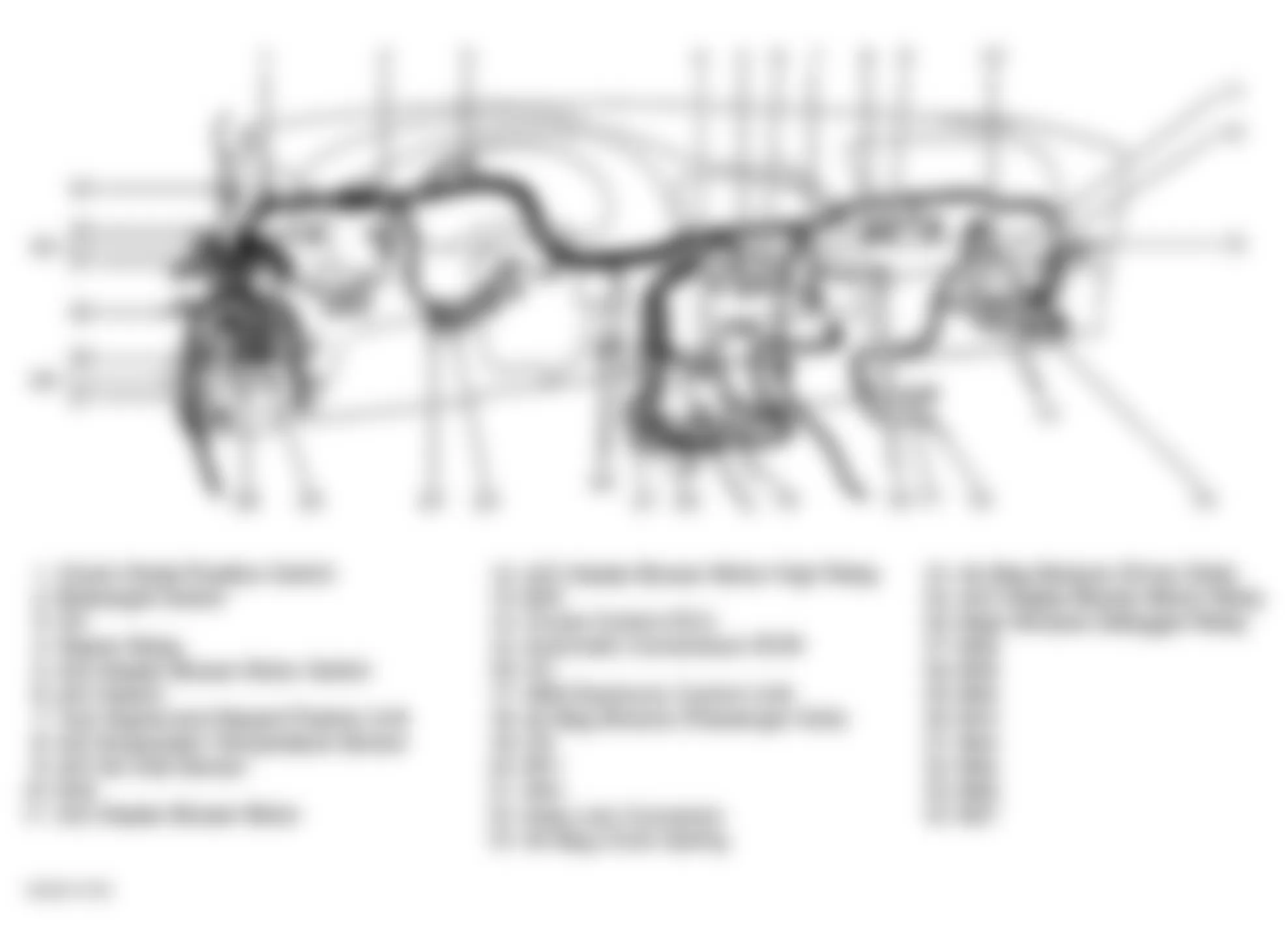 Dodge Avenger ES 1995 - Component Locations -  Dash