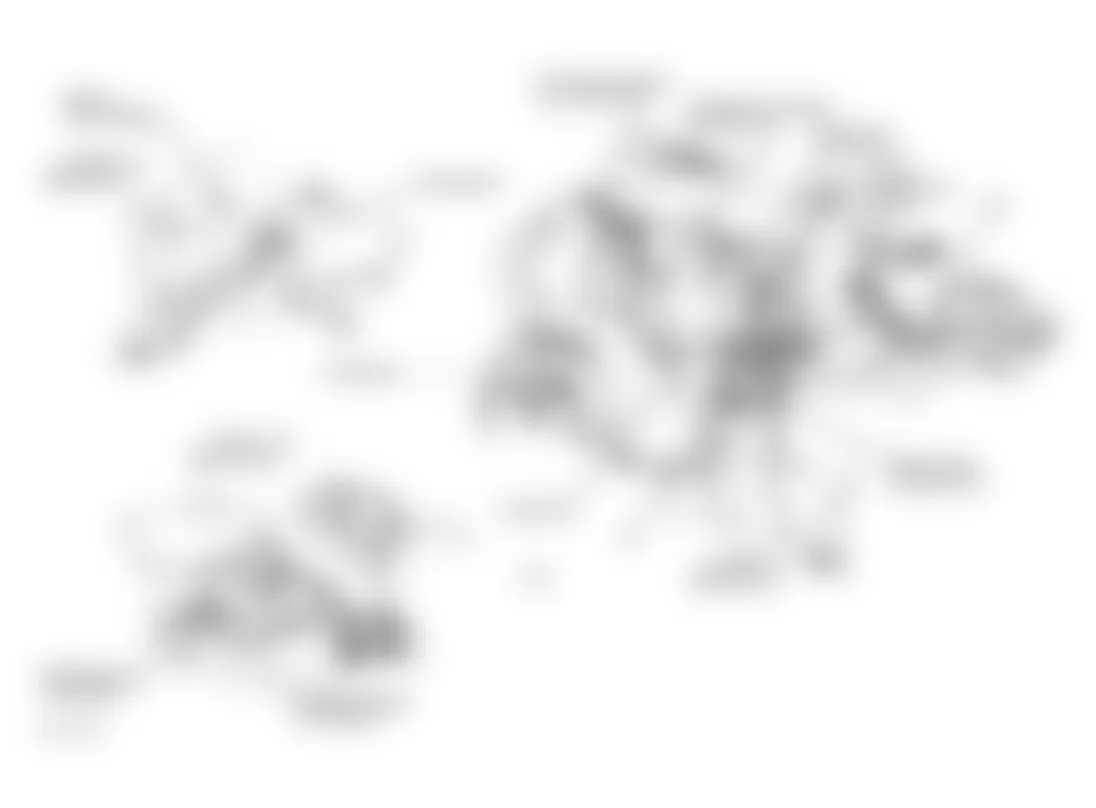 Dodge Caravan C/V 1995 - Component Locations -  Engine (2.5L)