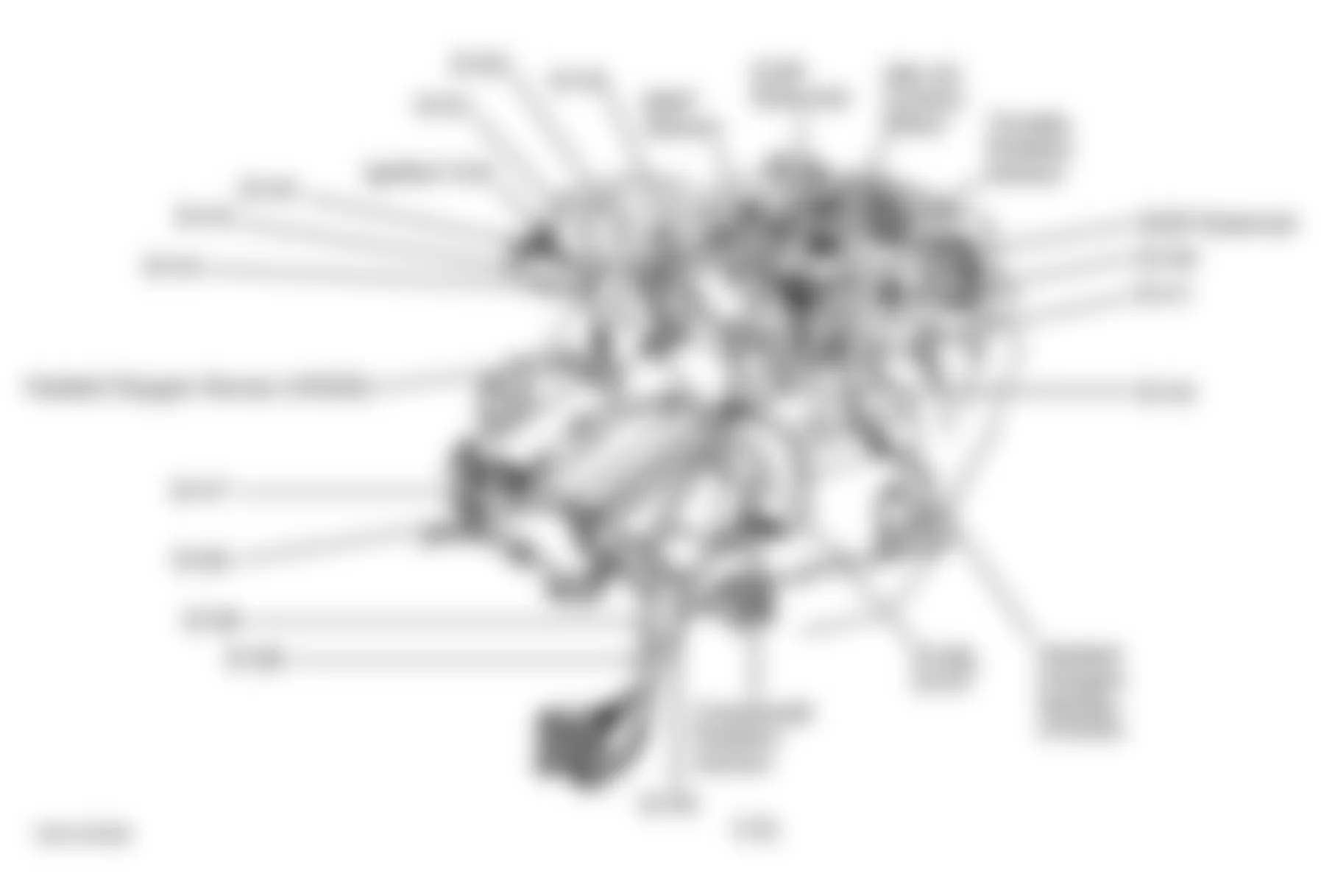 Dodge Intrepid 1995 - Component Locations -  Top Right Side Of Engine