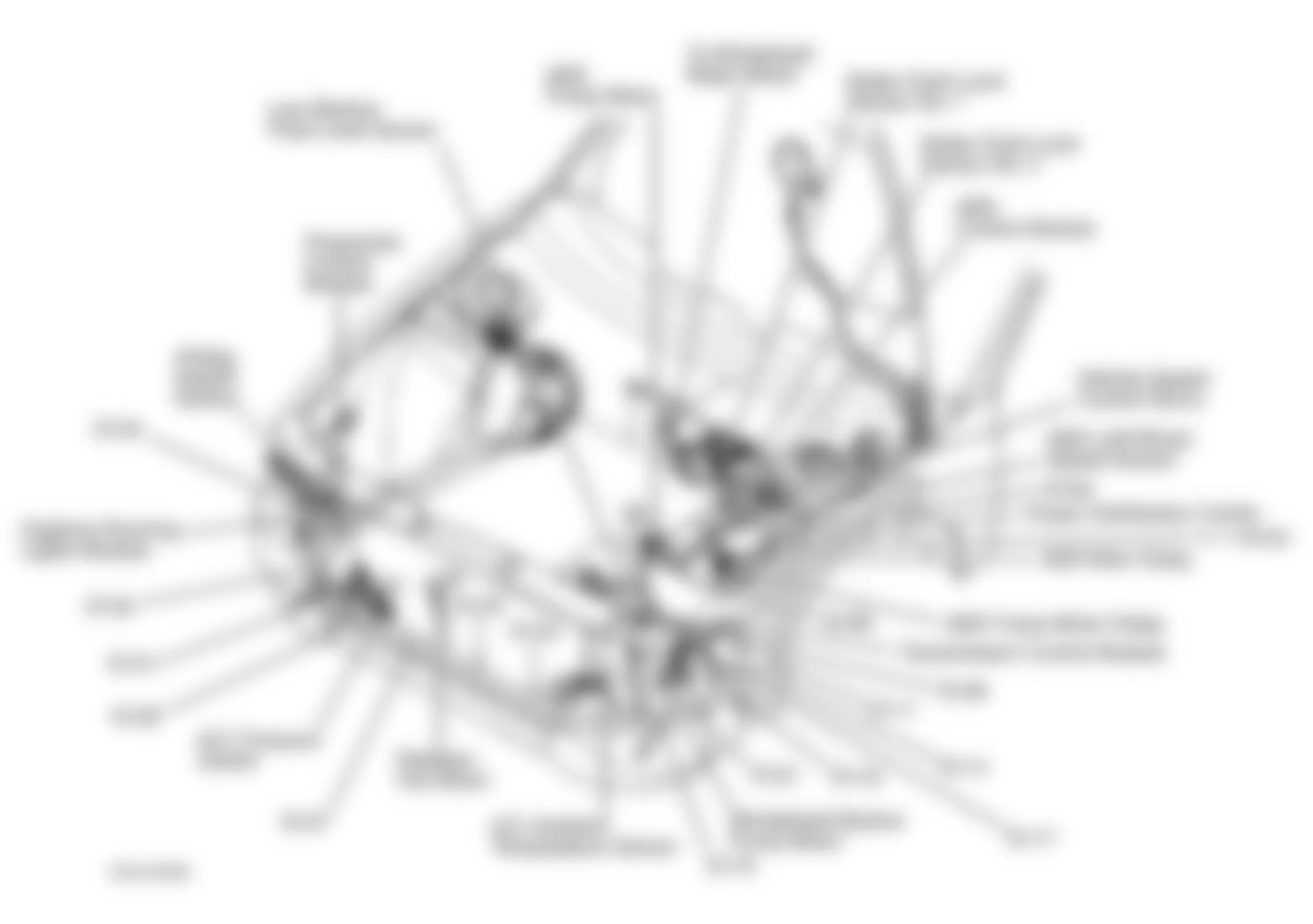 Dodge Intrepid 1995 - Component Locations -  Engine Compartment