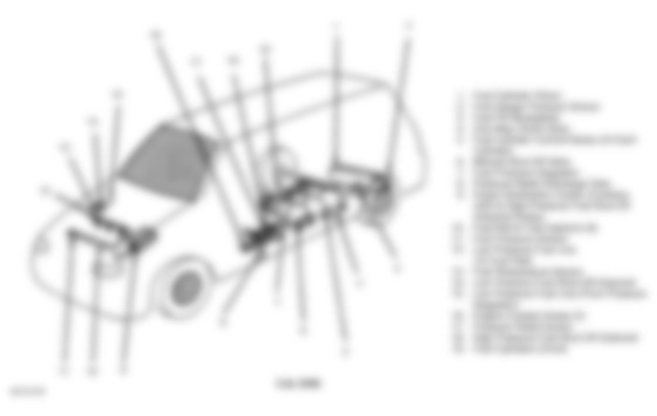 Dodge Caravan 1996 - Component Locations -  Left Side Of Vehicle (3.3L CNG)