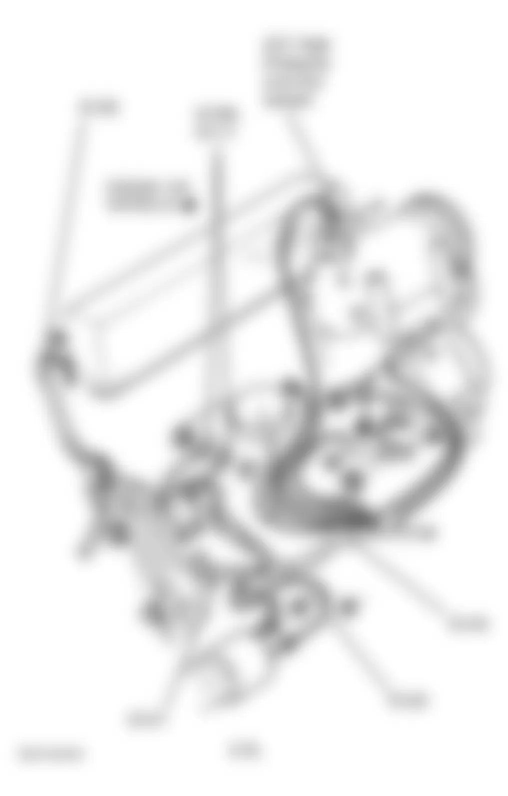 Dodge Dakota 1996 - Component Locations - Right Side Of Engine (2.5L)