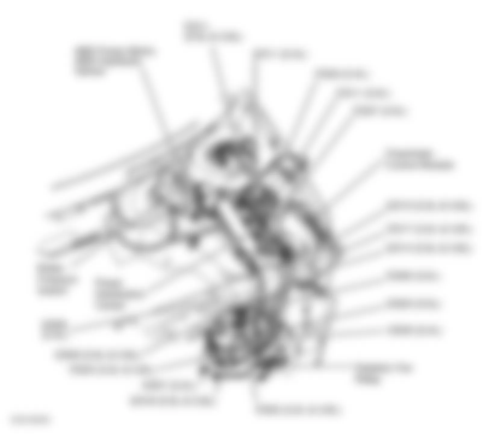 Dodge Grand Caravan SE 1996 - Component Locations - Left Side Of Engine Compartment