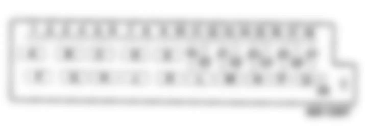 Dodge Grand Caravan SE 1996 - Component Locations -  Power Distribution Center Identification