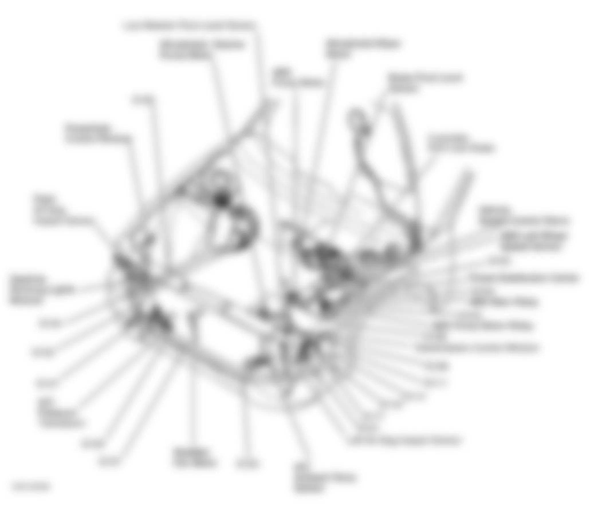 Dodge Intrepid ES 1996 - Component Locations -  Engine Compartment