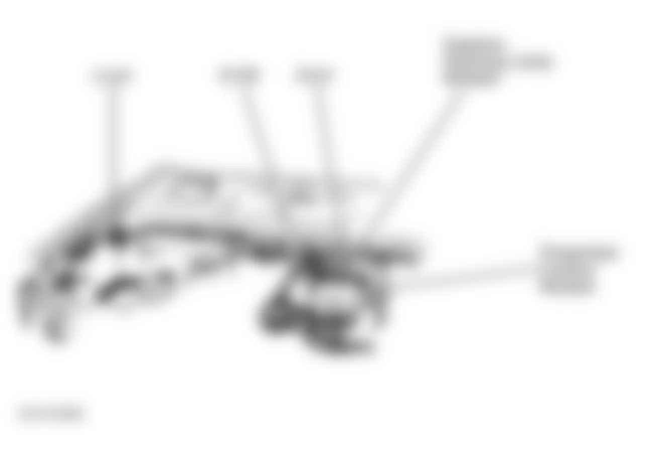 Dodge Ram Wagon B3500 1996 - Component Locations -  Engine Compartment