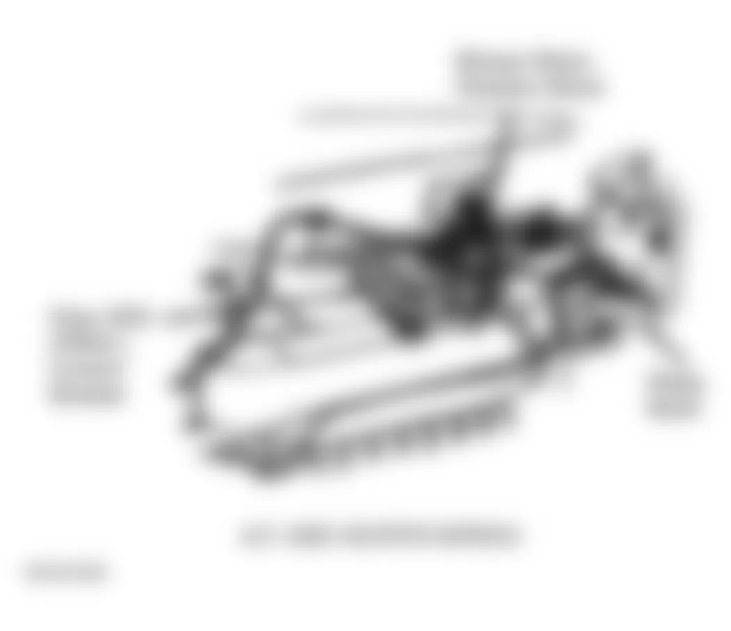 Dodge Ram Wagon B3500 1996 - Component Locations -  Behind Dash