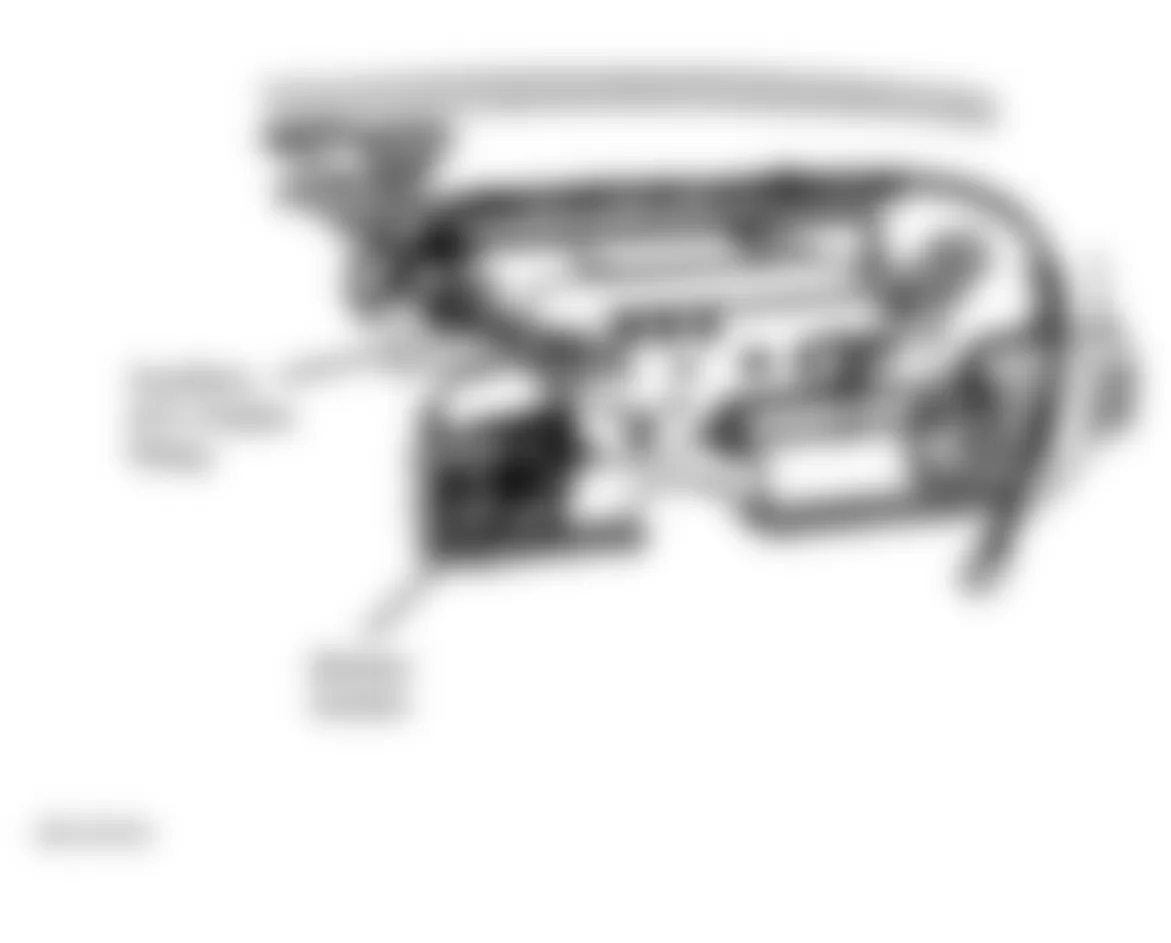 Dodge Ram Wagon B3500 1996 - Component Locations -  Behind Dash