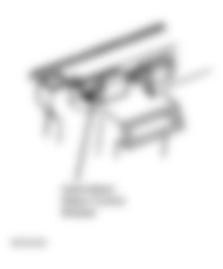 Dodge Ram Wagon B3500 1996 - Component Locations -  Behind Center Of Dash