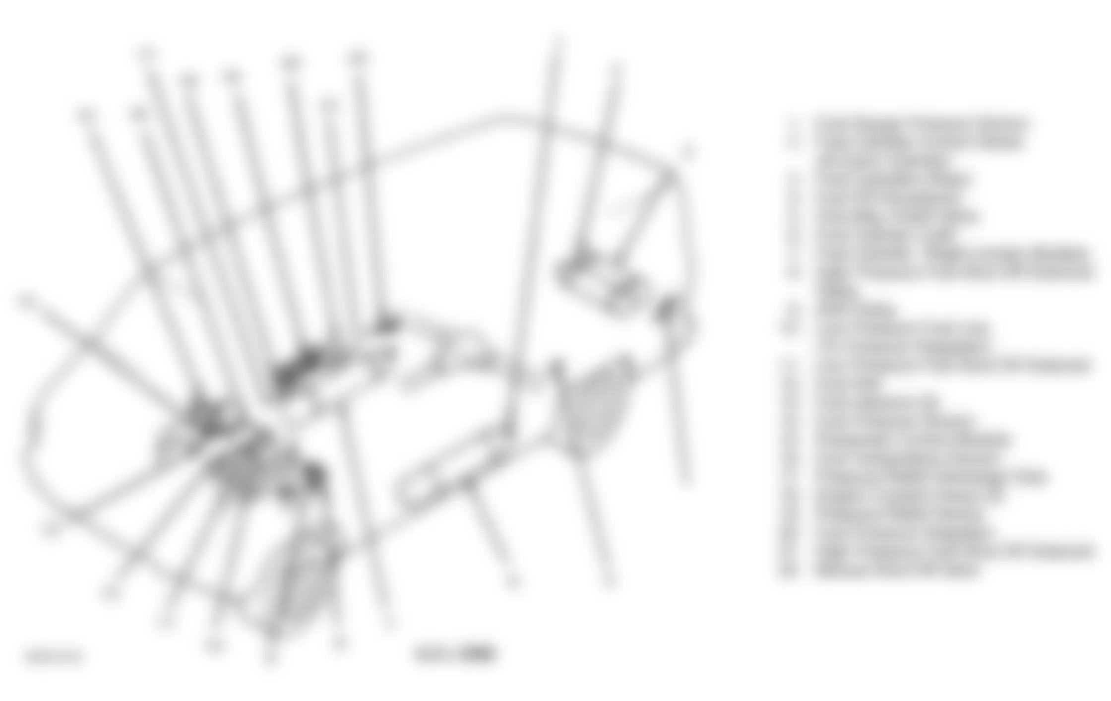 Dodge Ram Wagon B3500 1996 - Component Locations -  Vehicle Overview