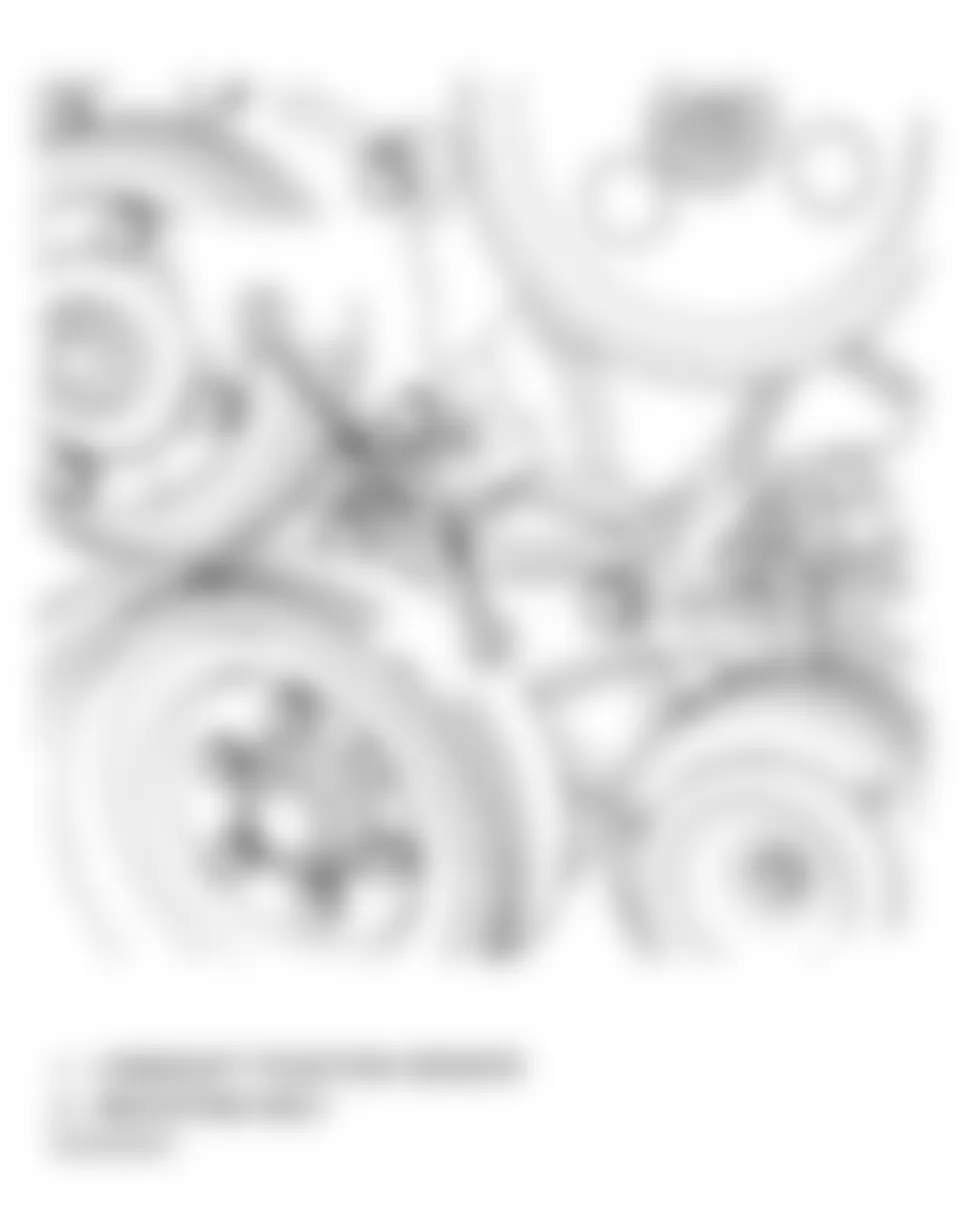 Dodge Viper RT/10 1996 - Component Locations -  Locating Camshaft Position Sensor